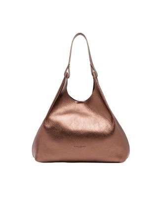 Gianni Chiarini Moon Dua Pebble Grain Leather Tote Bag