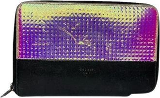 Celine Pre-owned Vintage Portemonnee - Dames - Vintage Accessoires - Veelkleurig - ONE Size - Leer - Vintage