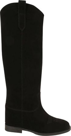 Via Roma 15 Mujer, Zapatos, Negro, Talla: 36 EU