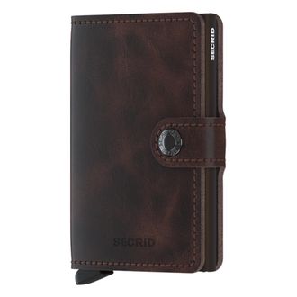 Secrid Miniwallet Vintage in Chocolate at Nordstrom