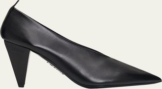 Loewe 45mm Origami Cubic Leather Pumps