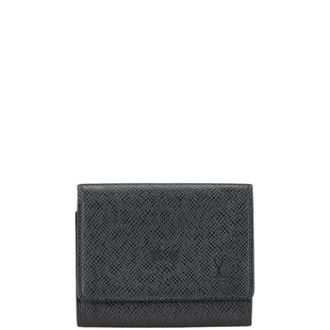 Louis Vuitton Pre-owned Wallets, female, Black, Size: ONE SIZE Pre-owned Leather wallets