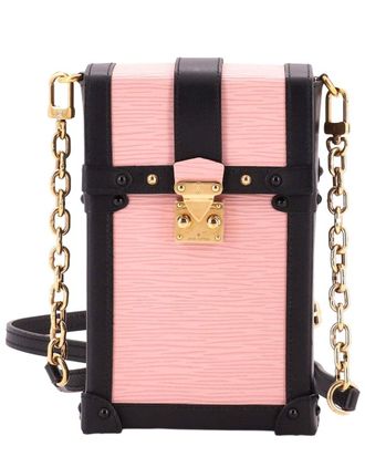 Louis Vuitton Pink Epi Leather Vertical Trunk Pochette (Authentic Pre-Loved)