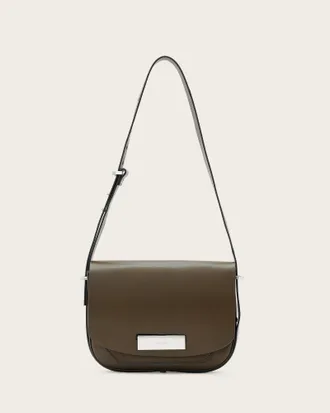 AllSaints Etta Leather Satchel Bag