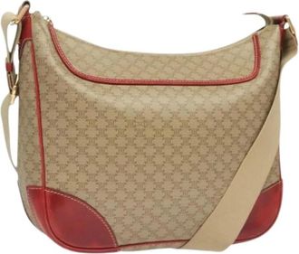 Celine Pre-owned Canvas Vintage Cross Body Bag - Dames - Vintage Schoudertas - Beige - ONE Size - Vintage