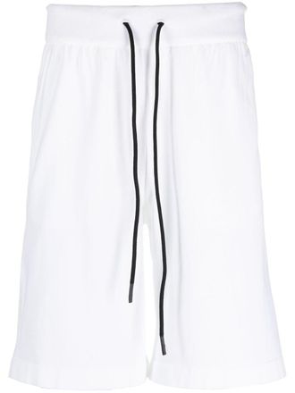 Iceberg Trainingsshorts met logoprint - Wit