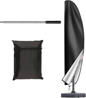 OEM Funda Para Sombrilla Voladiza, Funda Para Sombrilla Voladiza Con M&aacute;stil, Fundas Para Sombrillas De Jard&iacute;n, Sombrilla, 265 X 40 Cm / 70 Cm / 50 Cm
