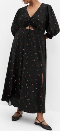 City Chic Jolene Floral Maxi Dress in Baby Ditsy at Nordstrom