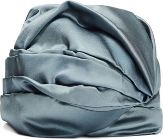 Flapper Cappello in seta - Blu