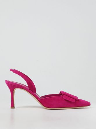 Manolo Blahnik High Heel Shoes MANOLO BLAHNIK Woman color Plum