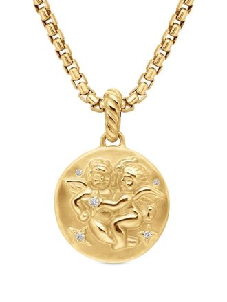David Yurman Collana Gemini in oro giallo 18 carati con diamanti