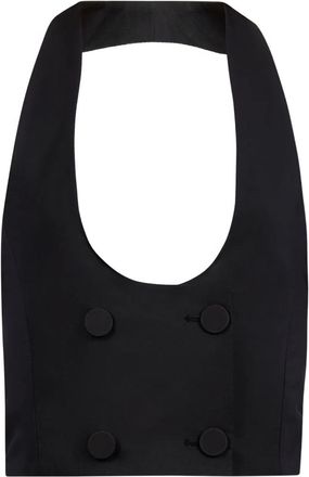 Nina Ricci double-breasted vest - Black