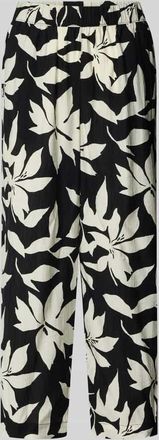 s.Oliver Red Label Wide Leg Culotte aus Viskose-Mix in Black, Gr&ouml;&szlig;e 40