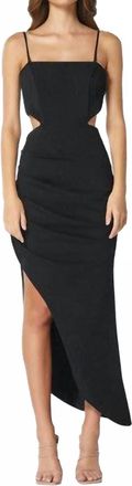 Elliatt Undern Midi Dress In Black