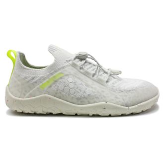 Vivobarefoot Primus Trail Knit FG Textile Synthetic Womens Lace Up Trainers - Limestone - Size:UK 7