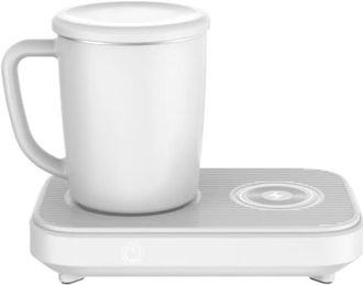 OEM Taza De Caf&eacute; Con Funci&oacute;n De Carga, Calentador De Caf&eacute; Port&aacute;til, Gadget Para Caf&eacute;, Taza De Regalo: Enfriador Y Calentador De Tazas De Caf&eacute; 3 En 1 Con C