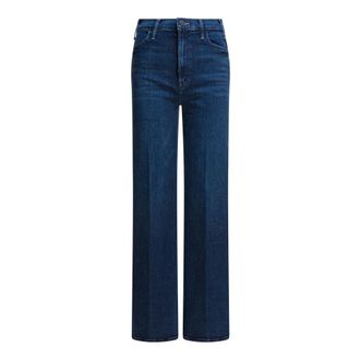 Mother Dames, Jeans, Blauw, Maat: W25 Katoen
