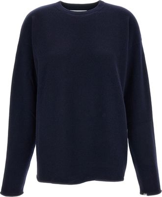 Extreme Cashmere Black Cashmere-Blend N.493 Oversized Sweater