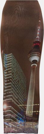 Jean Paul Gaultier x Shayne Oliver City tulle maxi skirt