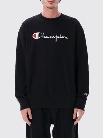 Champion Felpa girocollo in misto cotone con logo