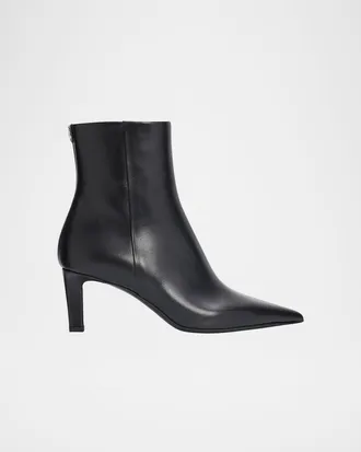 Jimmy Choo London Frankie 65MM Leather Ankle Boots