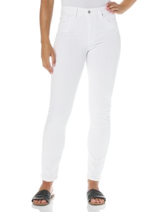 AG - Adriano Goldschmied Womens Mari Pants, White, 24