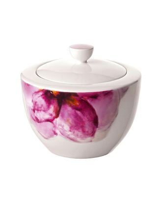 Villeroy & Boch Rose Garden Covered Sugar