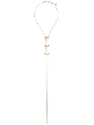 Anapsara Collana con libellula - Rosa