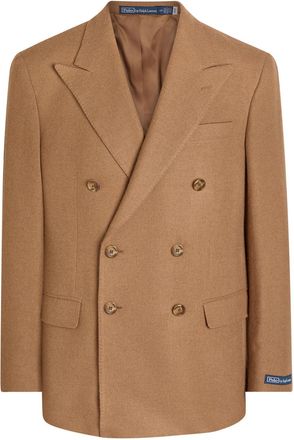 Polo Ralph Lauren Double-breasted Camel Hair Blazer - 46 (UK46/ Xxl)