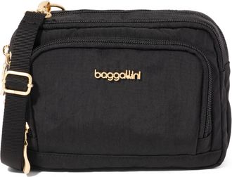 Baggallini Triple Zip Small Convertible Crossbody Bag