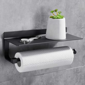 OEM Soporte Mural Para Rollos De Papel De Cocina, Compatible Con Varios Tipos De Rollos, Con Dispensador De Gran Capacidad, No Requiere Taladrar, Apto Par