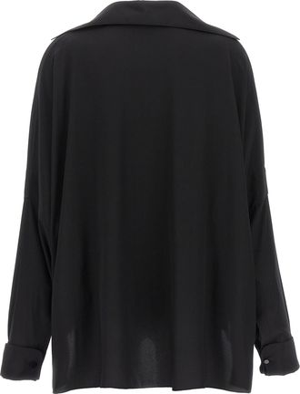 Tom Ford Womens Black Silk Blouse