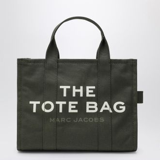 Marc Jacobs Medium Forest Green canvas tote bag