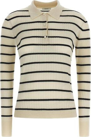 Max Mara Mxpgitano Polo Shirt - Dames - Polos - Veelkleurig - L - Kasjmier - Tops
