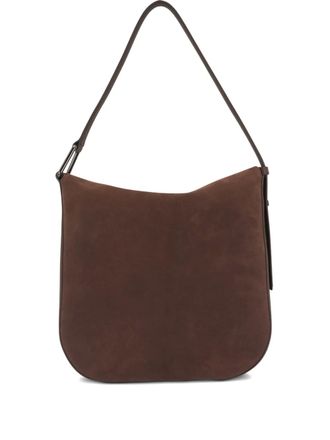Akris suede shoulder bag - women - Suede - One Size - Brown