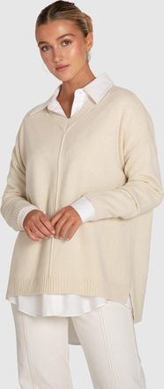 Belle & Bloom Wonder Of You Cashmere Blend Oversized Jumper