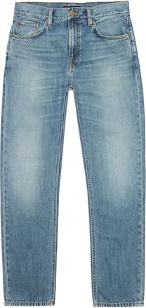 Nudie Jeans Straight Jeans, male, Blue, Size: W33 L30 Gritty Jackson Straight Jeans