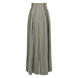 Vivienne Westwood Wide Trousers, female, Multicolor, Size: M Bag Trousers