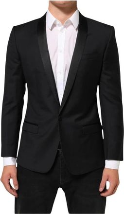 Dolce & Gabbana Hombre, Chaquetas, Negro, Talla: M