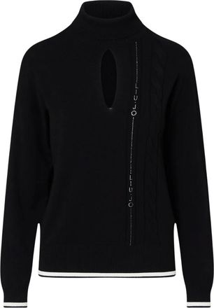 Liu Jo Jersey de cuello alto - Knitwear - Mujer - Negro - XS