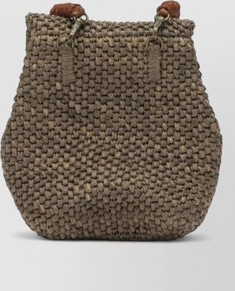 Ibeliv crossbody bag woven texture braided strap