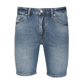 Diesel Heren, Korte broeken, Blauw, Maat: W30 Katoen