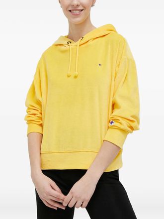 Champion Hoodie met borduurwerk - Geel