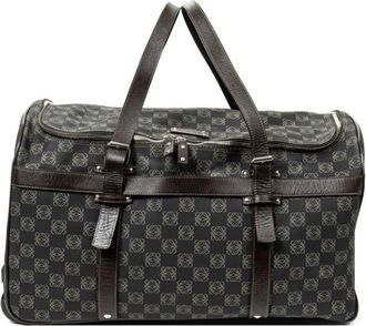 Loewe Borsone con stampa Anagram - Nero