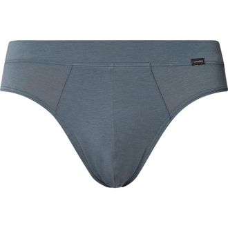 Hanro Natural Function TENCEL(TM) and Cotton Brief in Black Clay at Nordstrom, Size Xx-Large