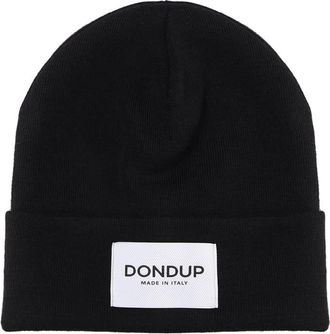 Dondup Beanie Hat With Applied Logo