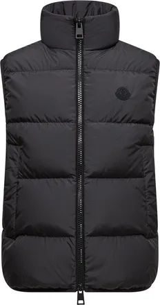 Moncler Moncler Gabas Down Vest, Men, Black, Size: 2