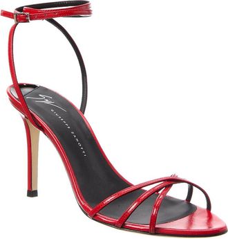 Giuseppe Zanotti Clandestino 90 Leather Sandal