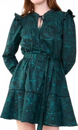 Rachel Antonoff Laura Mini Dress In Casino Toile