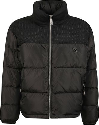 John Richmond Daffit High Collar Nylon Down Jacket